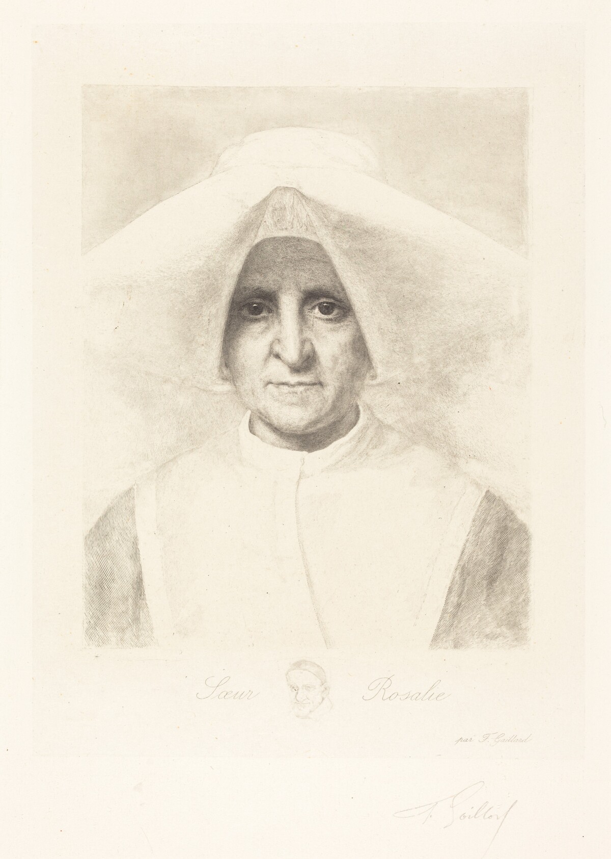 Sister Rosalie (Soeur Rosalie) by Ferdinand Gaillard