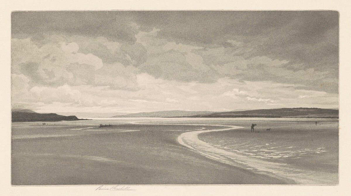 Low Tide by Percival Gaskell