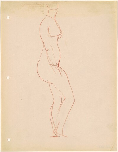 Standing Female Nude