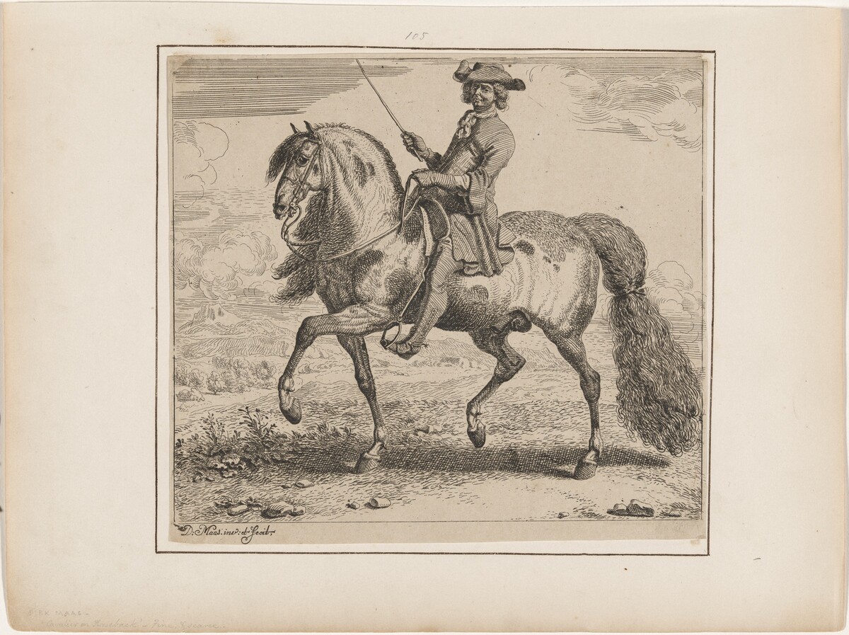 Cavalier on Horseback by Dirk Maes