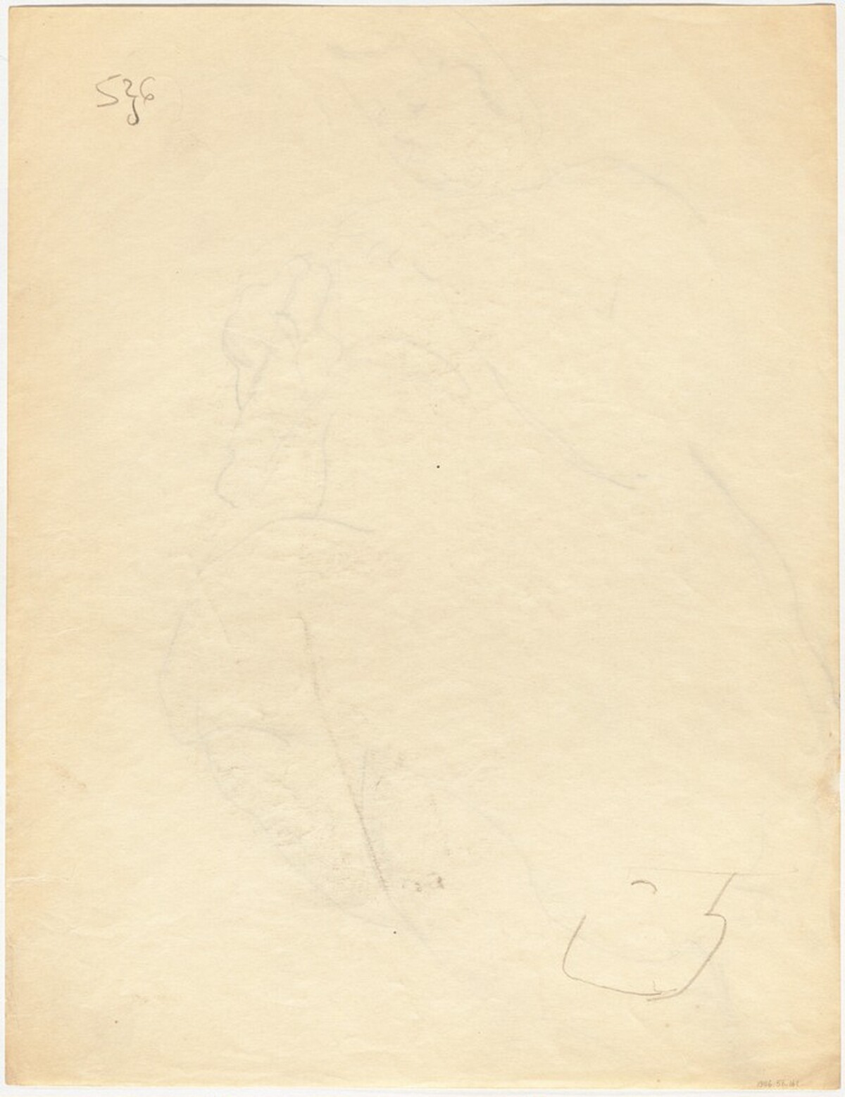Untitled [verso] by Mark Rothko