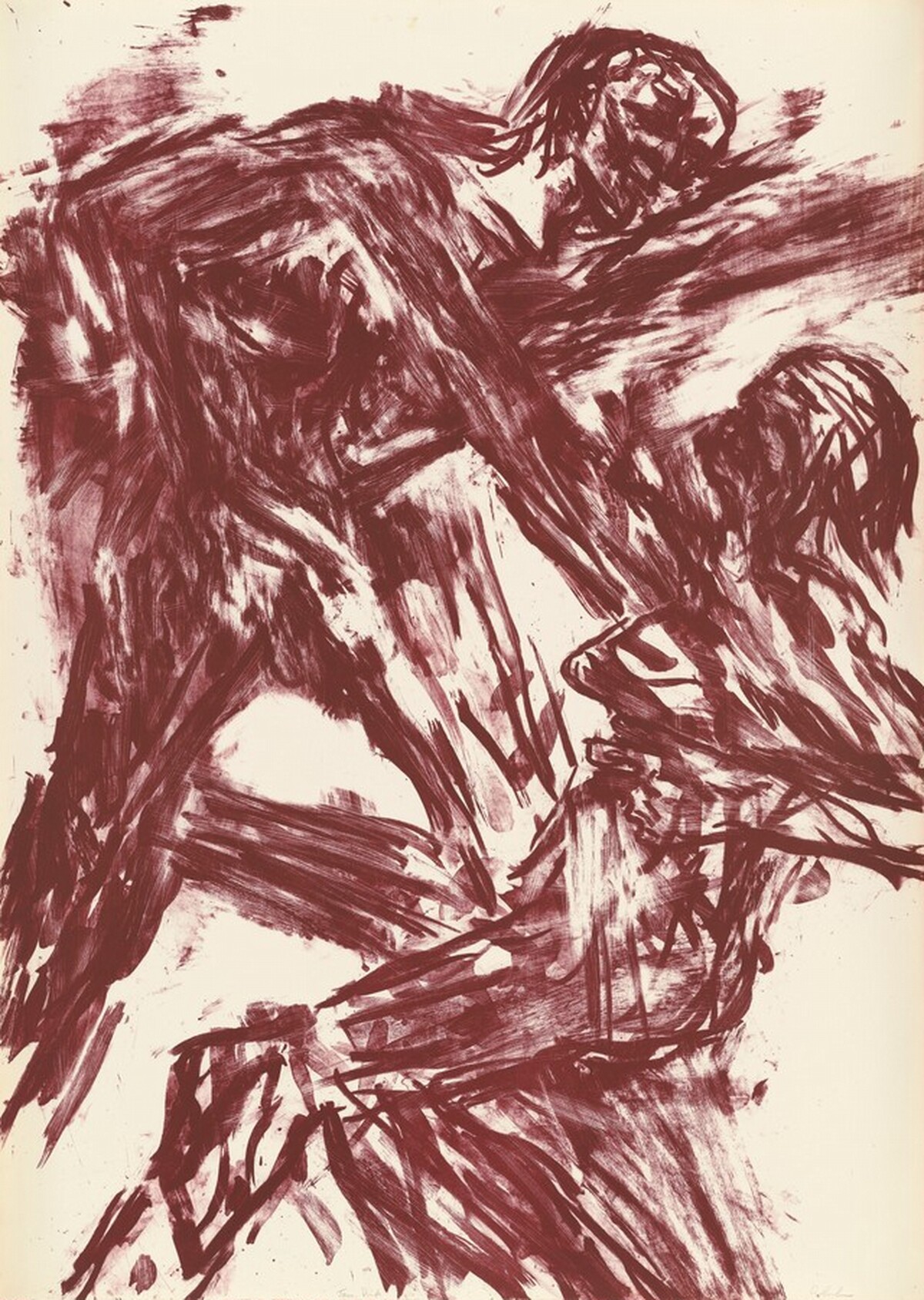 Man and Woman by Leon Golub