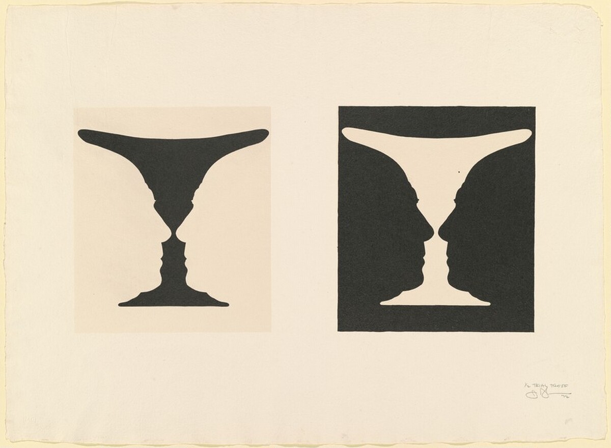 Cups 4 Picasso [trial proof] by Jasper Johns