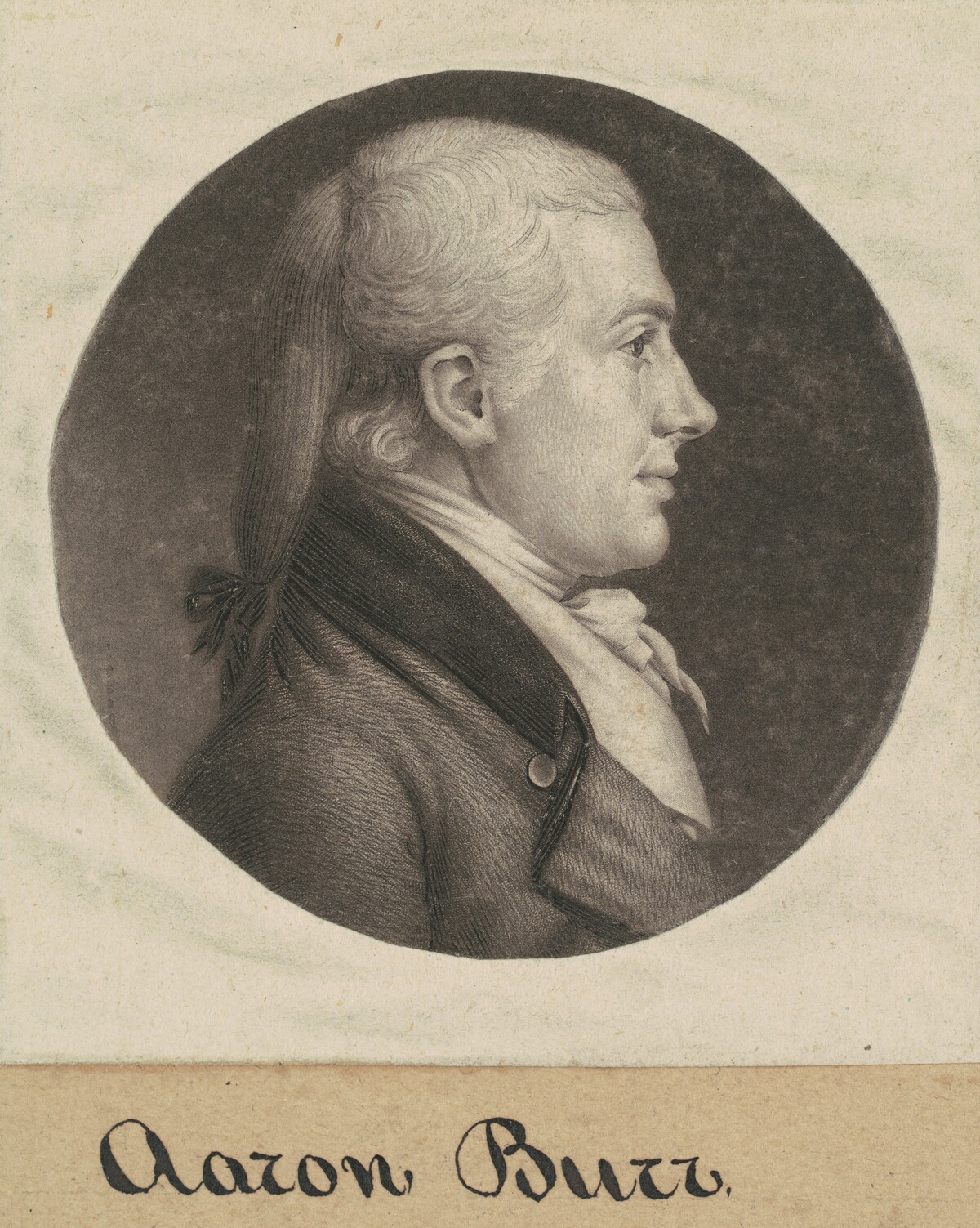 Unidentified Man by Charles B. J. Févret de Saint-Mémin