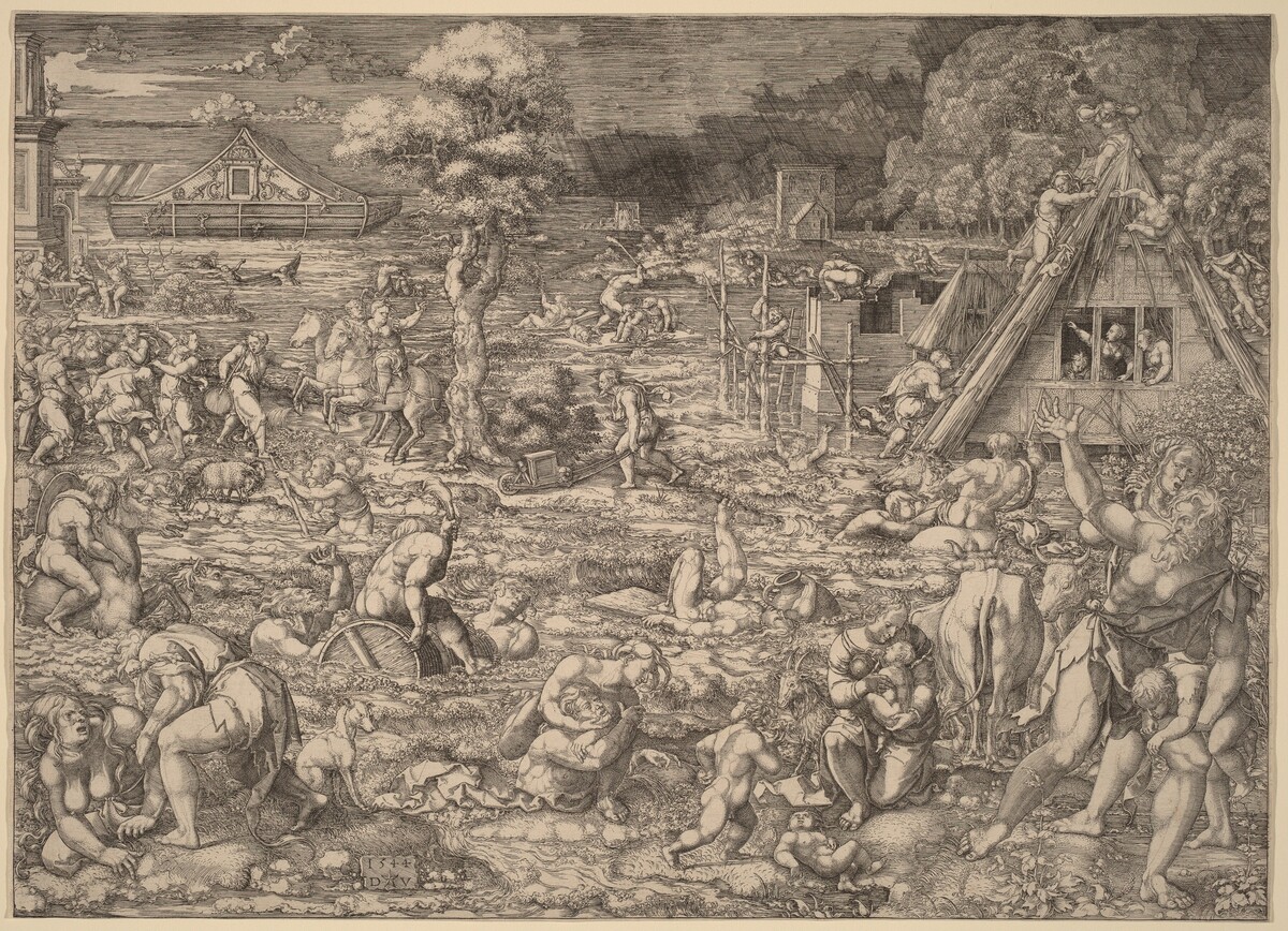 The Deluge by Dirk Jacobsz Vellert