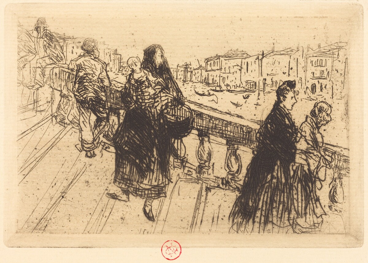 Rialto by Norbert Goeneutte