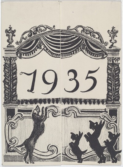 Rosenwald New Year Card