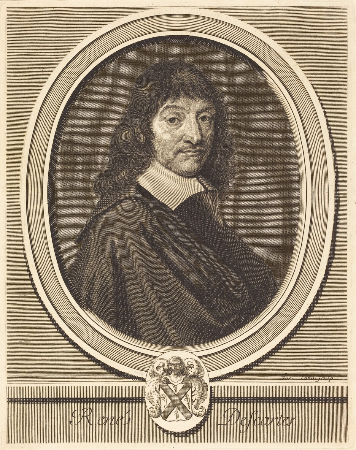René Descartes by Jacques Lubin