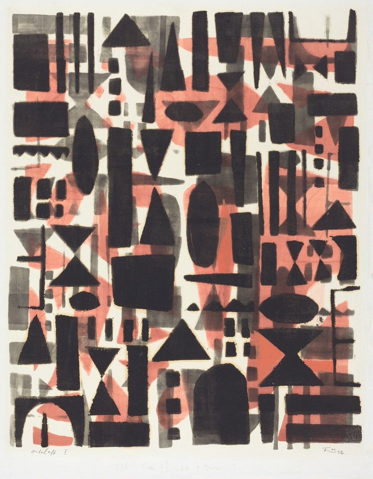 Abstraction No. 1 by Hanns Fierst