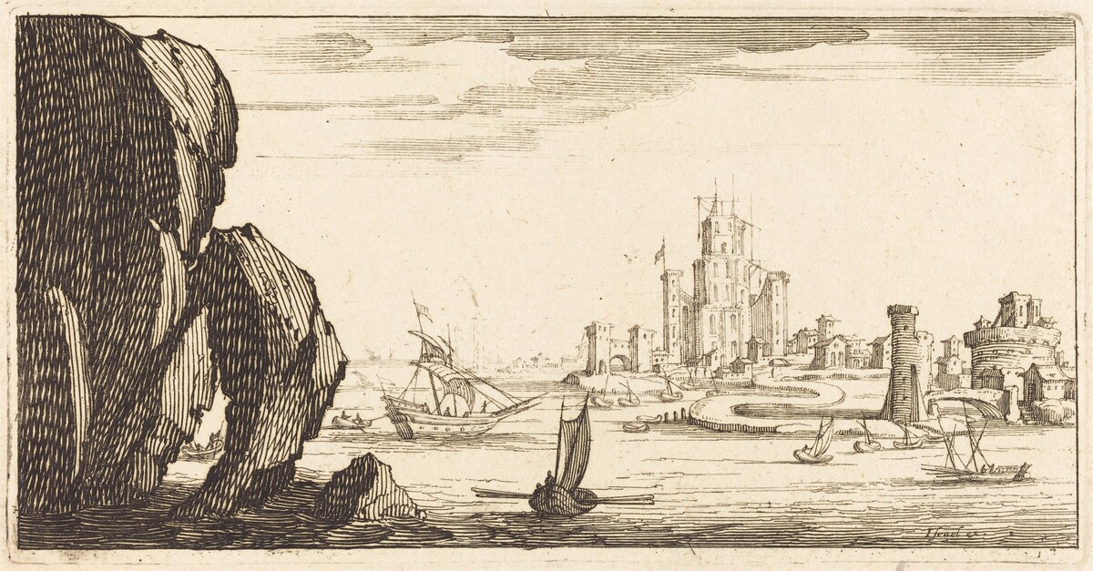 Landscape by after Jacques Callot