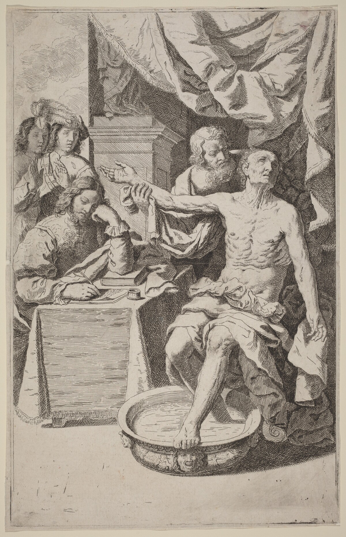 Death of Seneca by Lodovico Lana