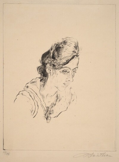 Portrait of Miss Buchholz