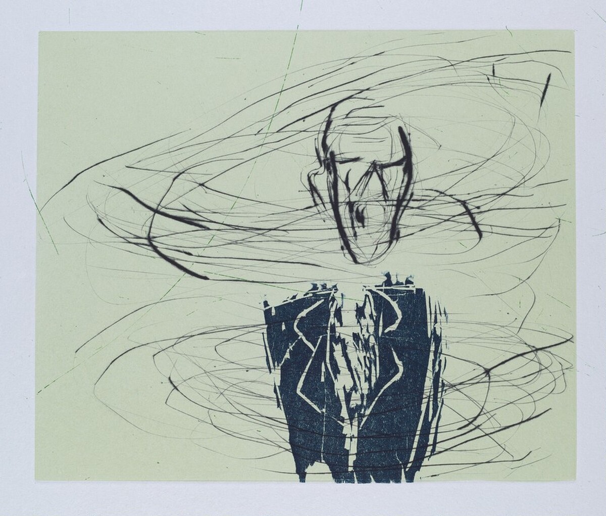 Breath-Man by Susan Rothenberg