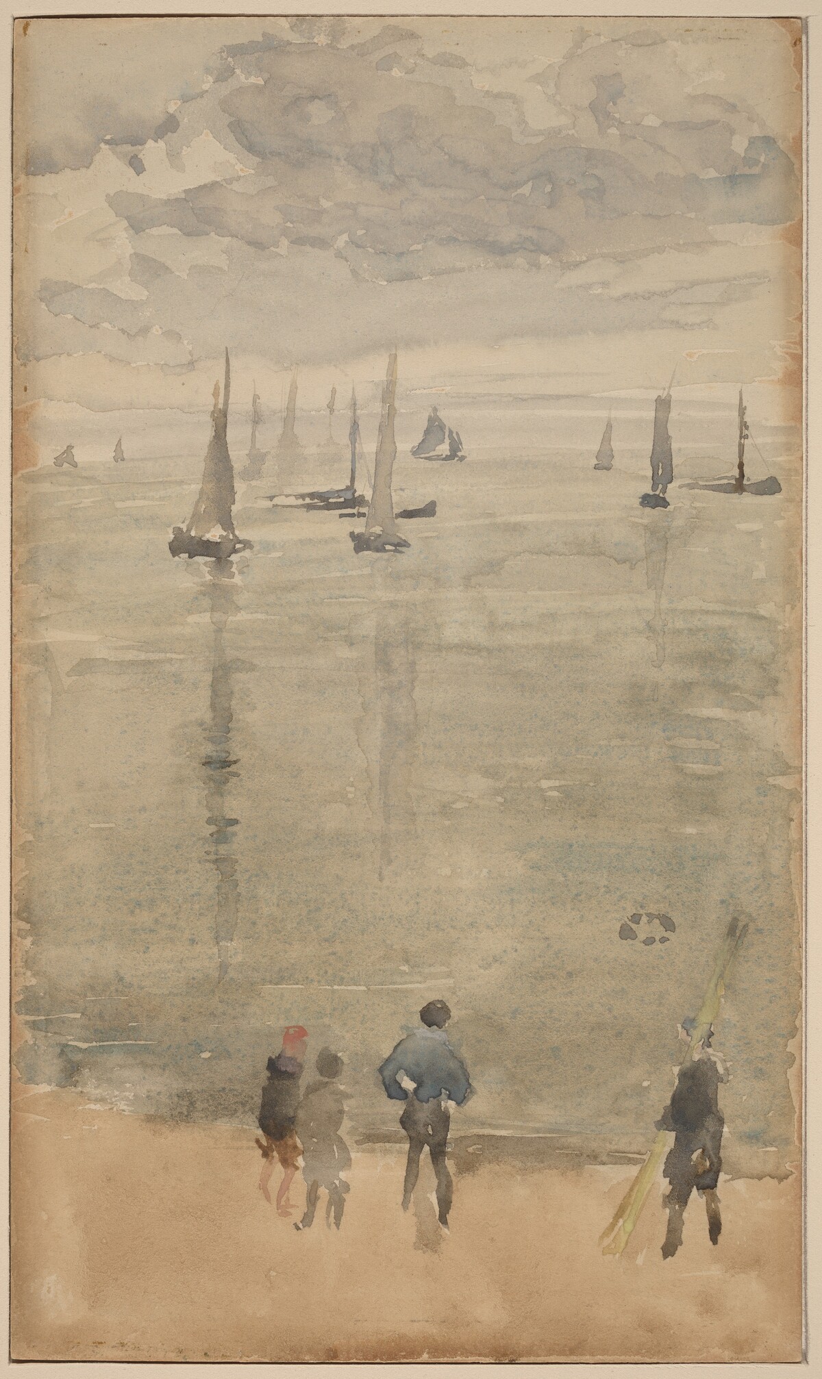 Violet [Note?]...The Return of the Fishing Boats by James McNeill Whistler