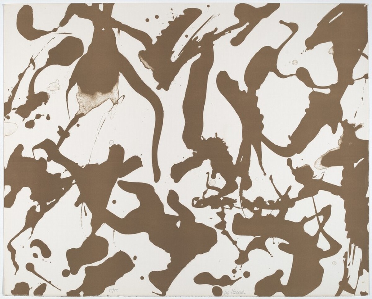 Untitled (Peace Portfolio:  "The Megaphone") by Lee Krasner