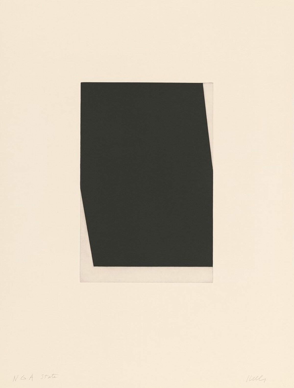 Concorde II (State) by Ellsworth Kelly