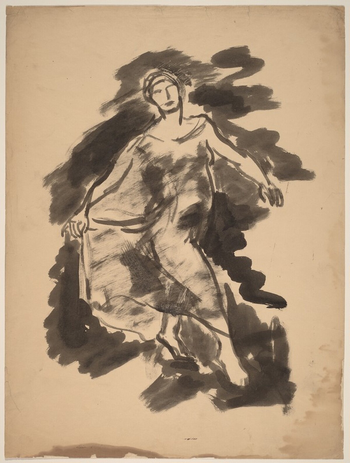 Woman Walking by Mark Rothko
