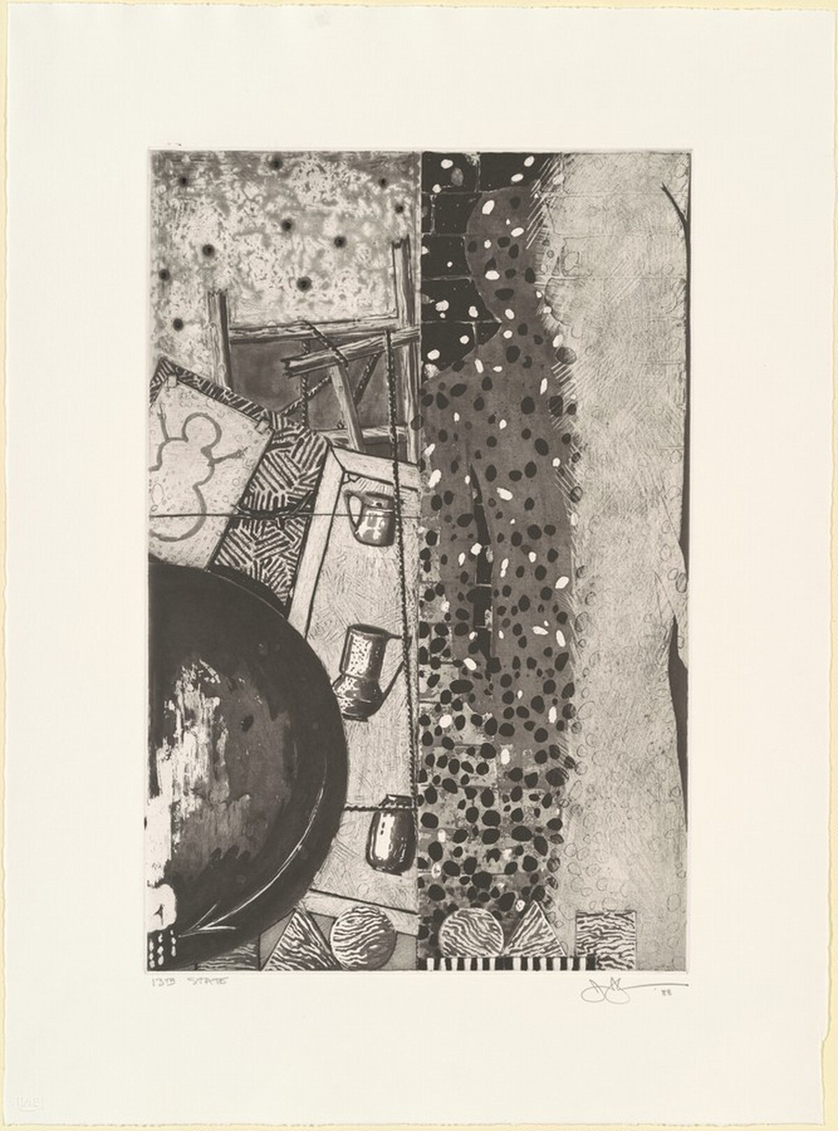 The Seasons (Winter) [state proof of 13th state] by Jasper Johns