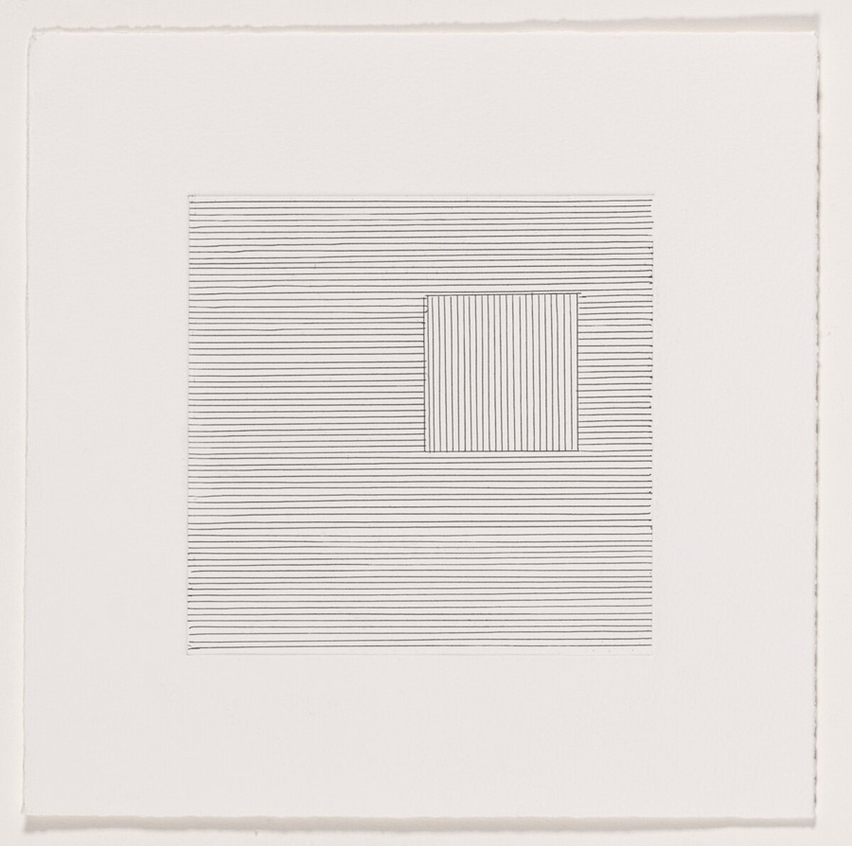 Untitled (unpublished) 4C [working proof 1] by Sol LeWitt