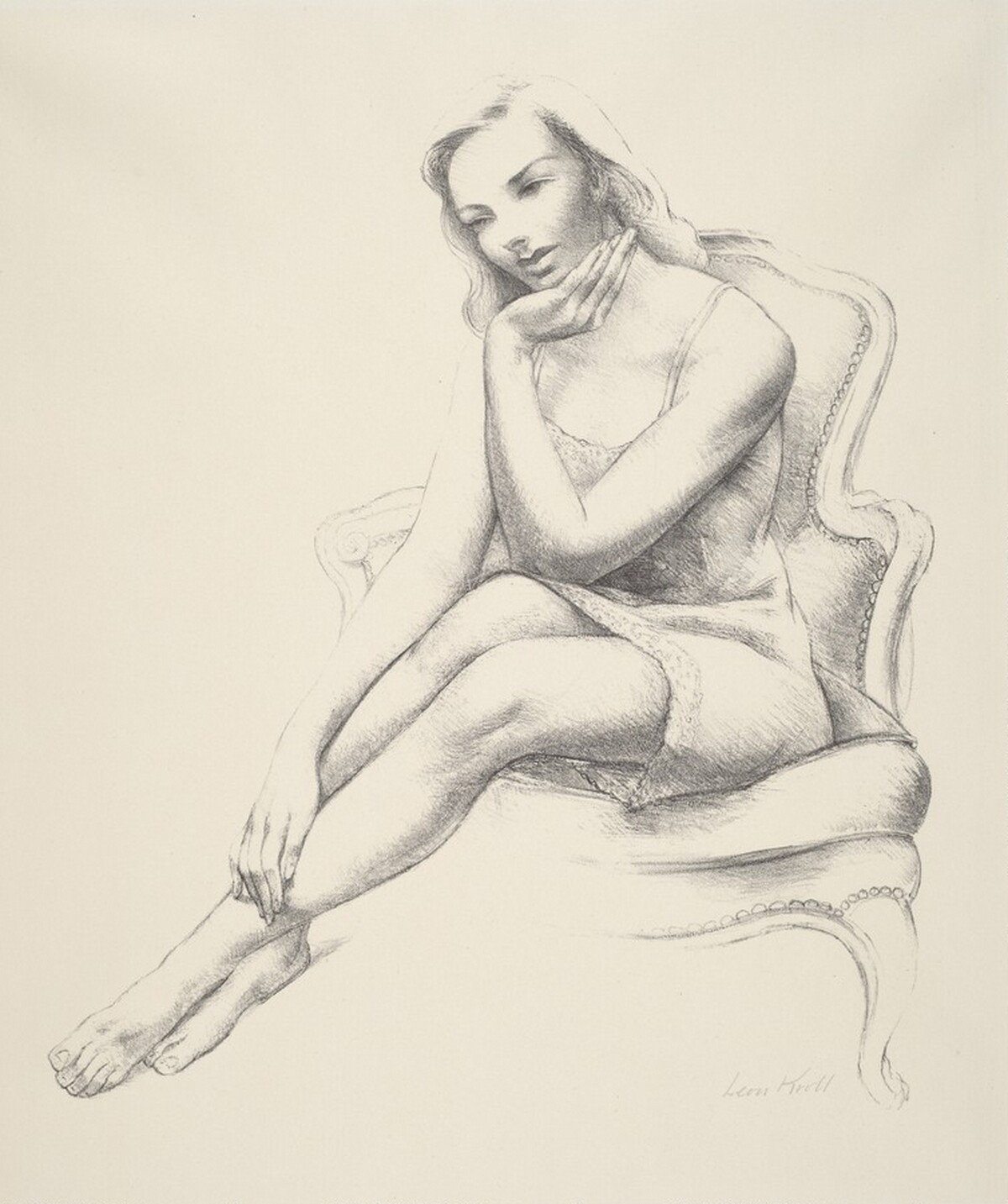 Monique by Leon Kroll