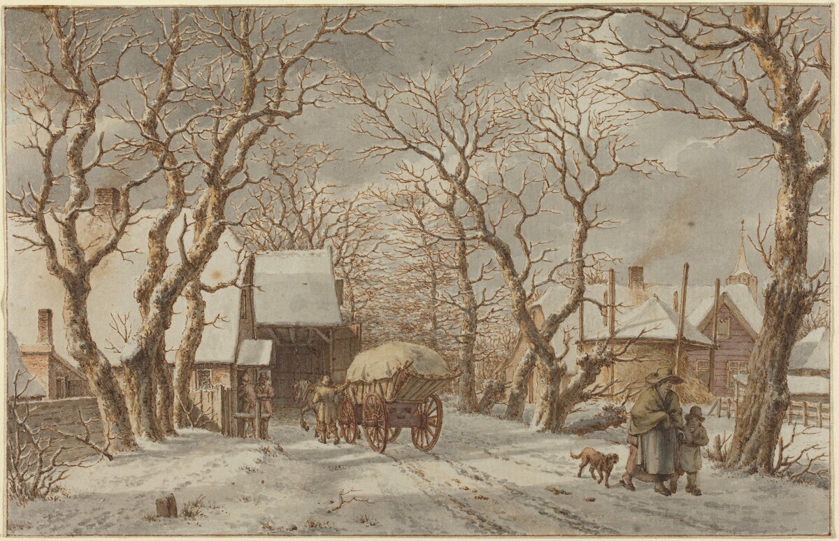 Winter Scene by Jacob Cats