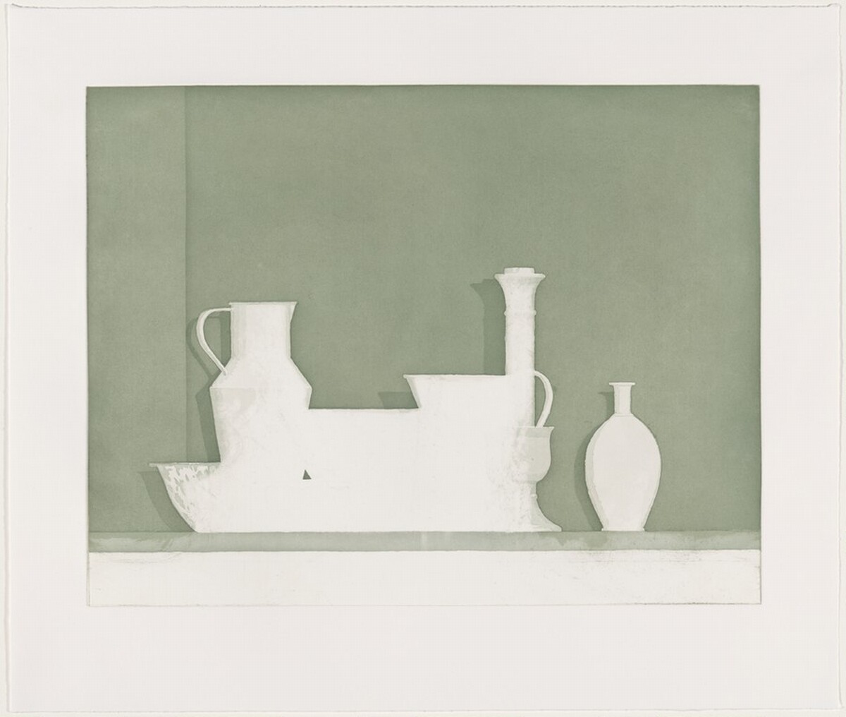 Umbria Verde [working proof 17] by William Bailey