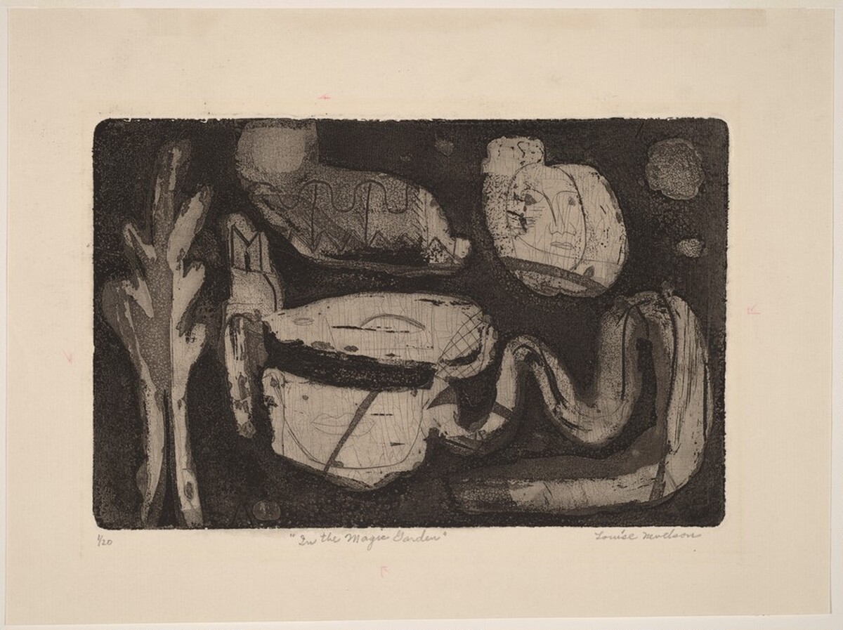 In the Magic Garden by Louise Nevelson