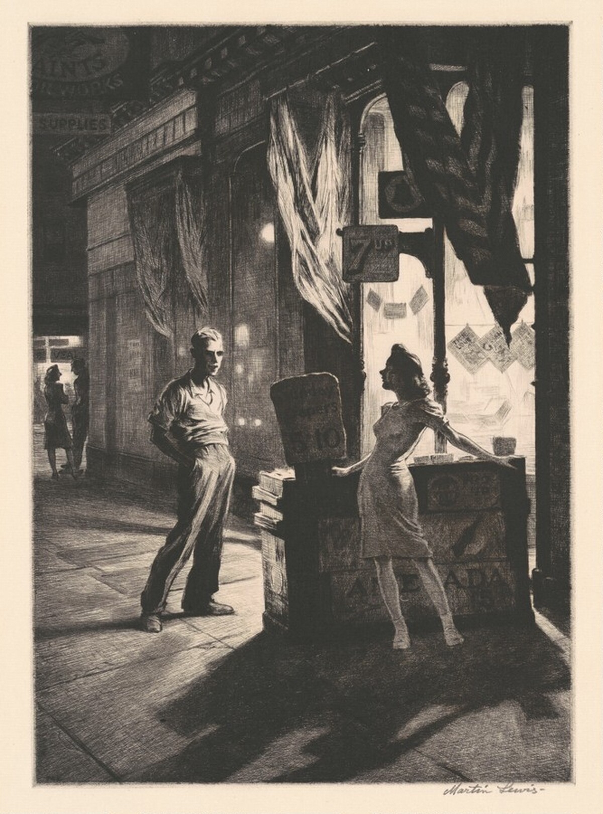 Chance Meeting by Martin Lewis