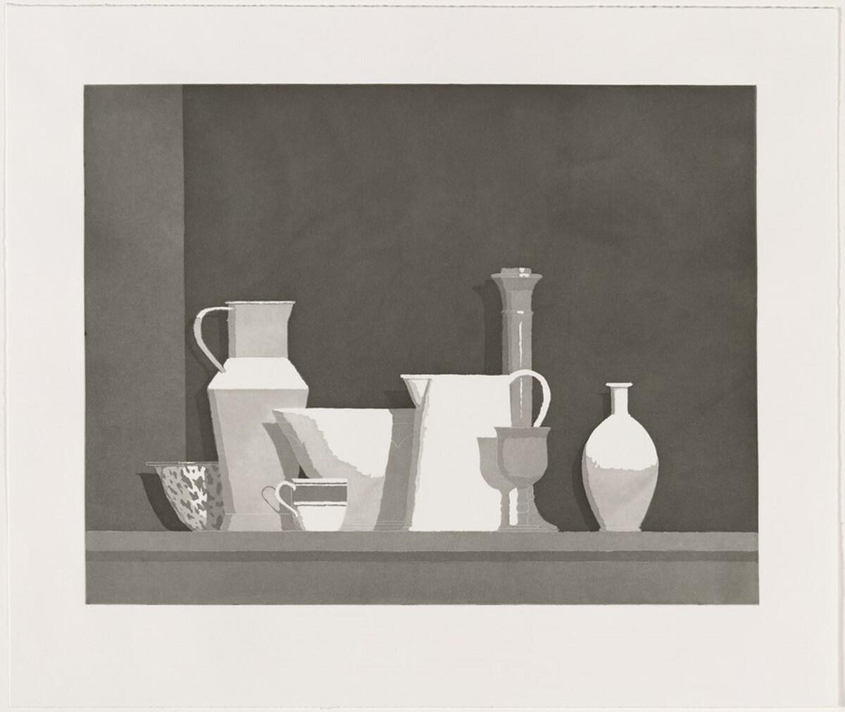 Umbria Verde [working proof 7] by William Bailey
