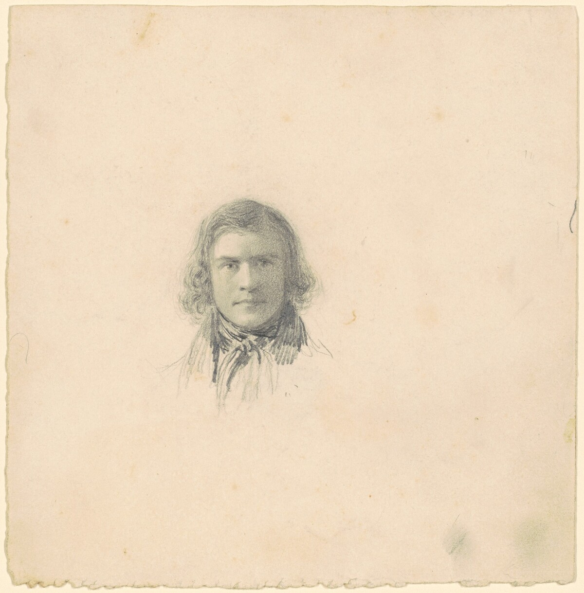 Self-Portrait [recto] by Seth Wells Cheney