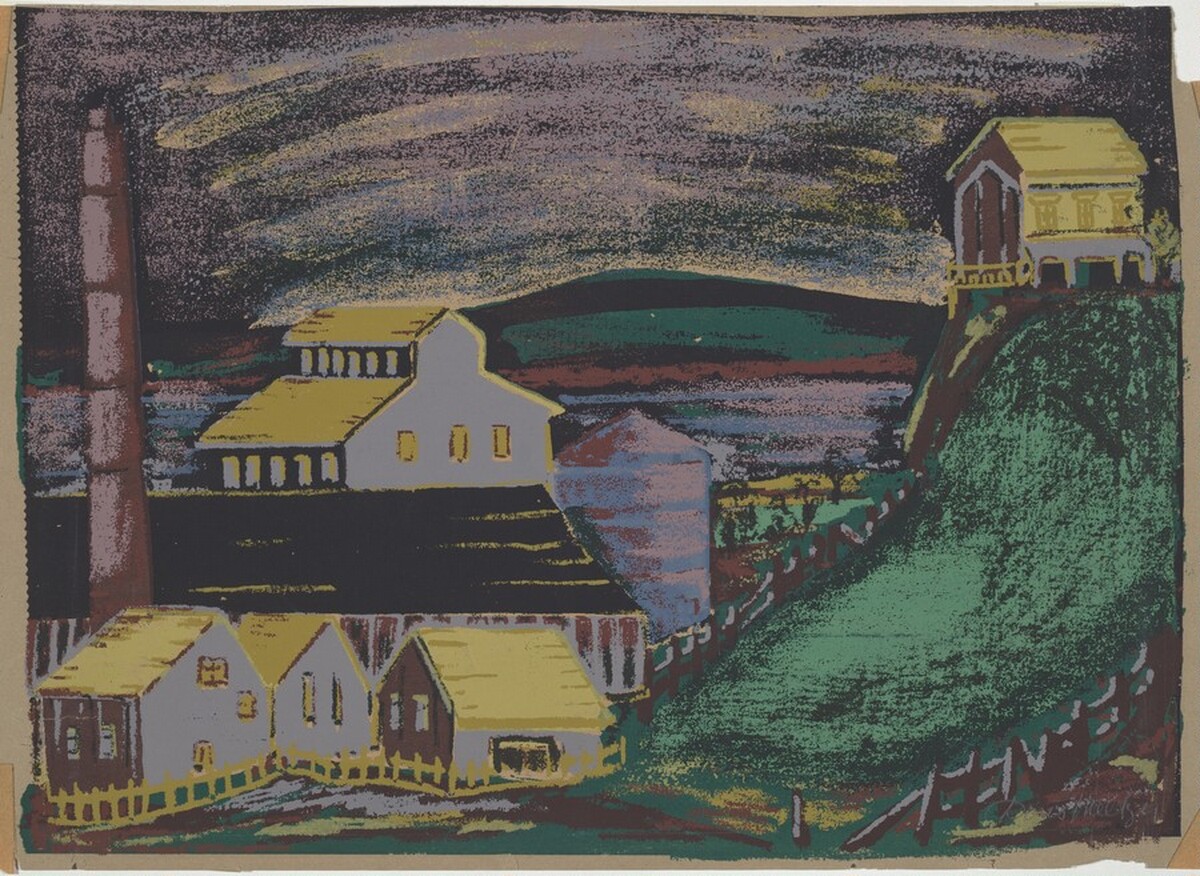 Untitled (Landscape) by Doris Meltzer