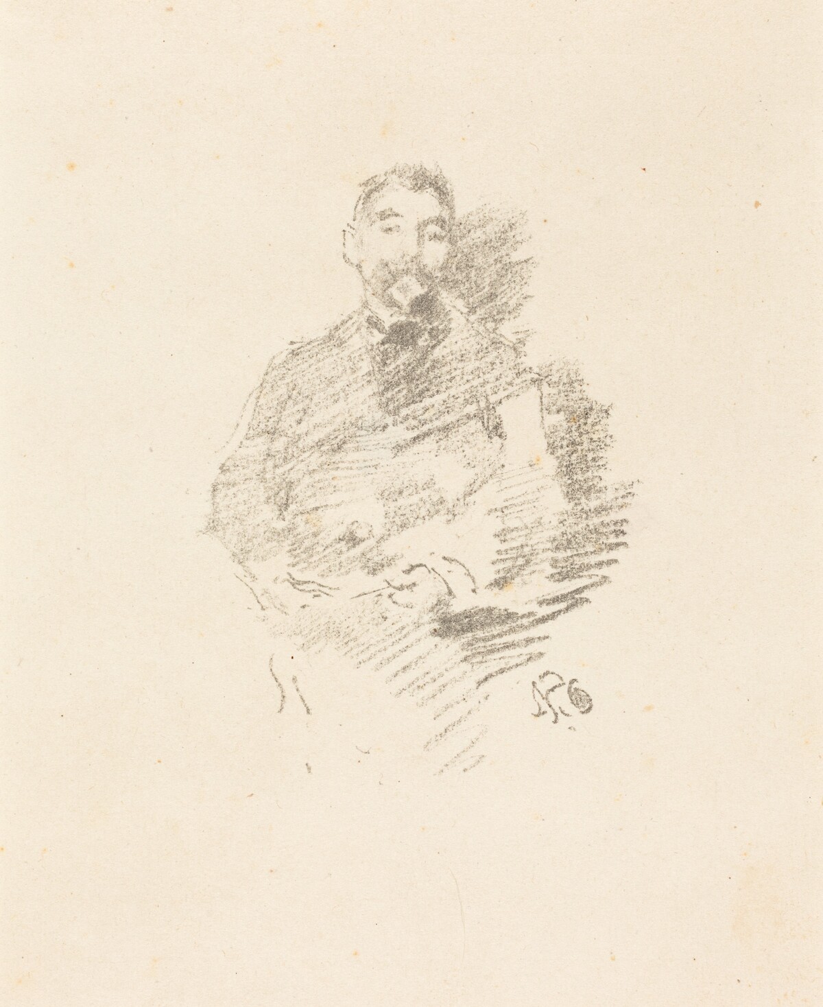 Stéphane Mallarmé by James McNeill Whistler