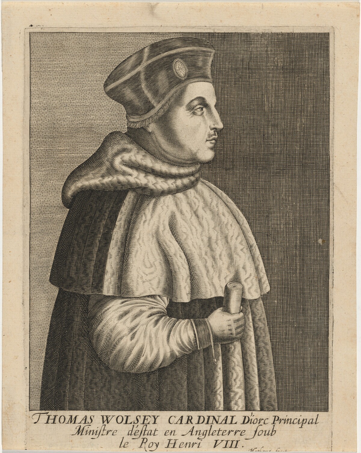 Thomas Wolsey, Cardinal, Lord Chancellor, Archbishop of York by Unknown Artist