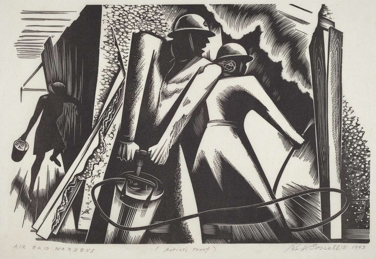 Air Raid Wardens by Richard Correll