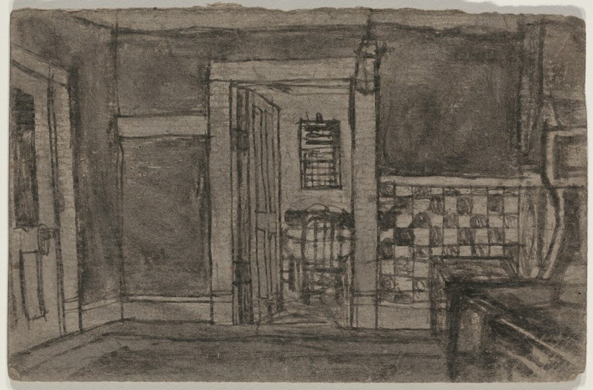 House Interior by James Castle