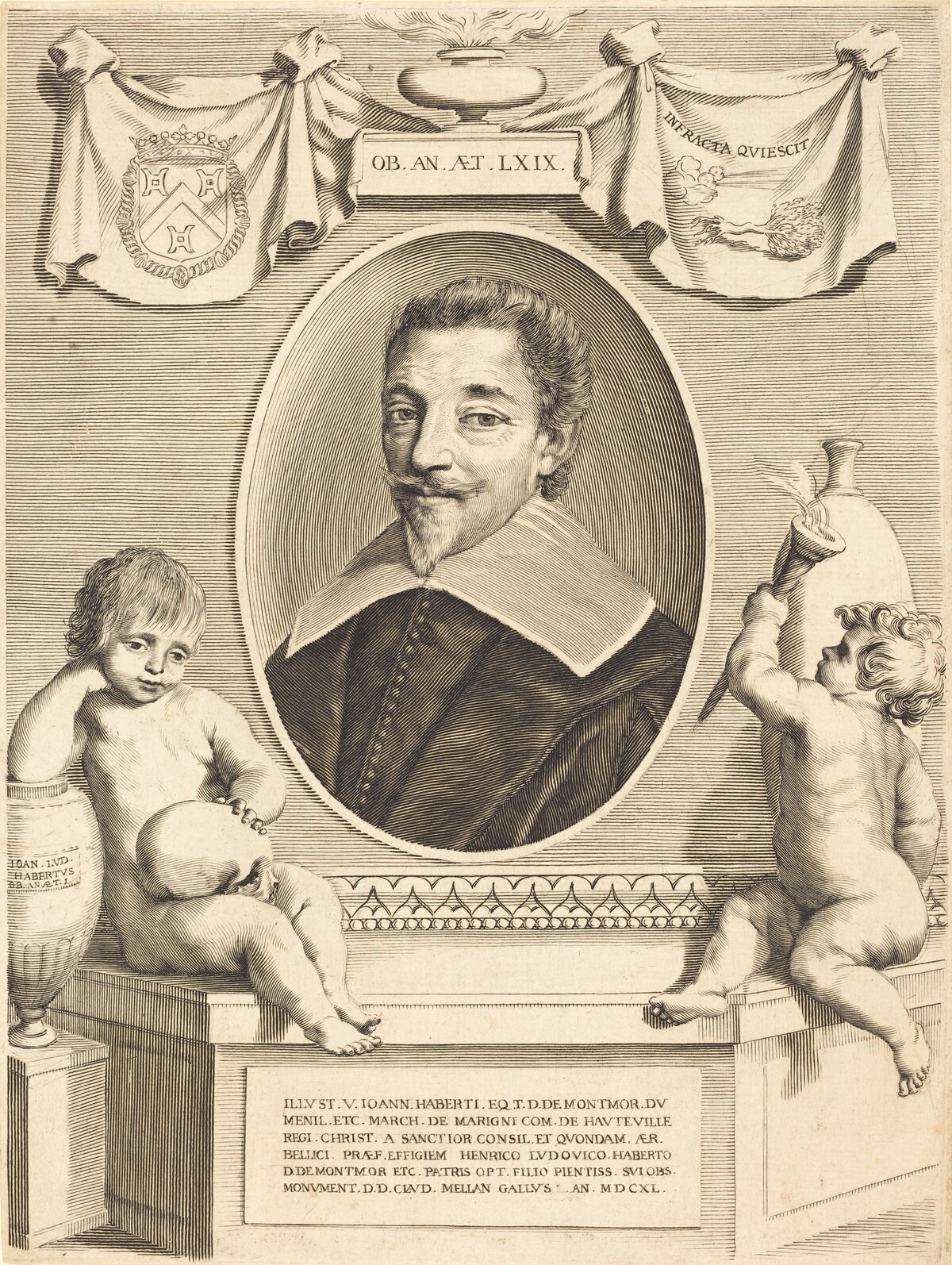 Jean Habert de Monturor by Claude Mellan