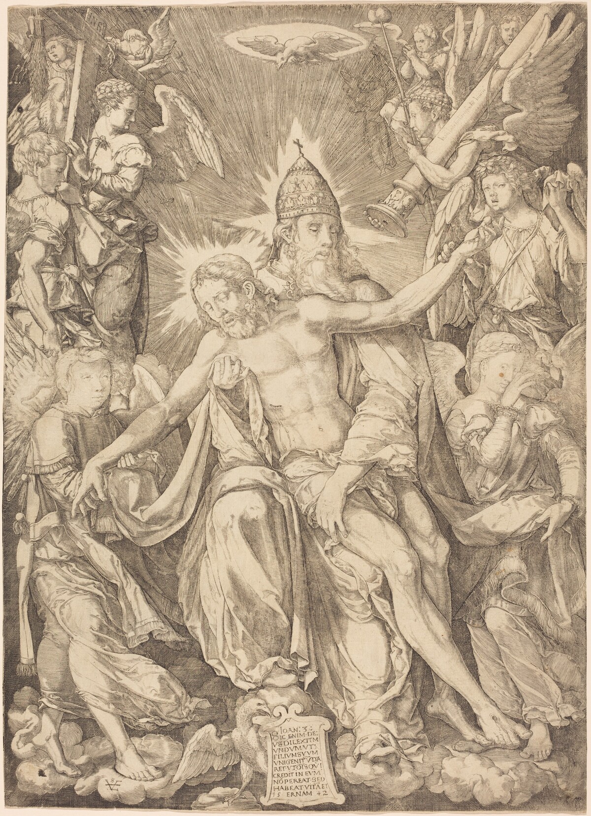 The Holy Trinity by Johann Ladenspelder
