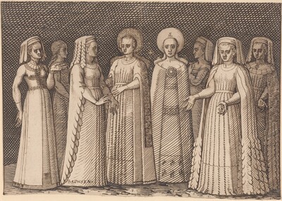 Eight Ladies in Ancient Costumes