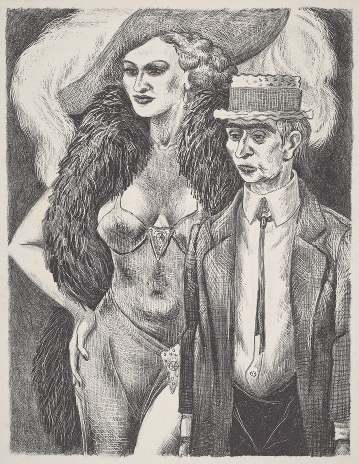 Burlesque by Reginald Wilson