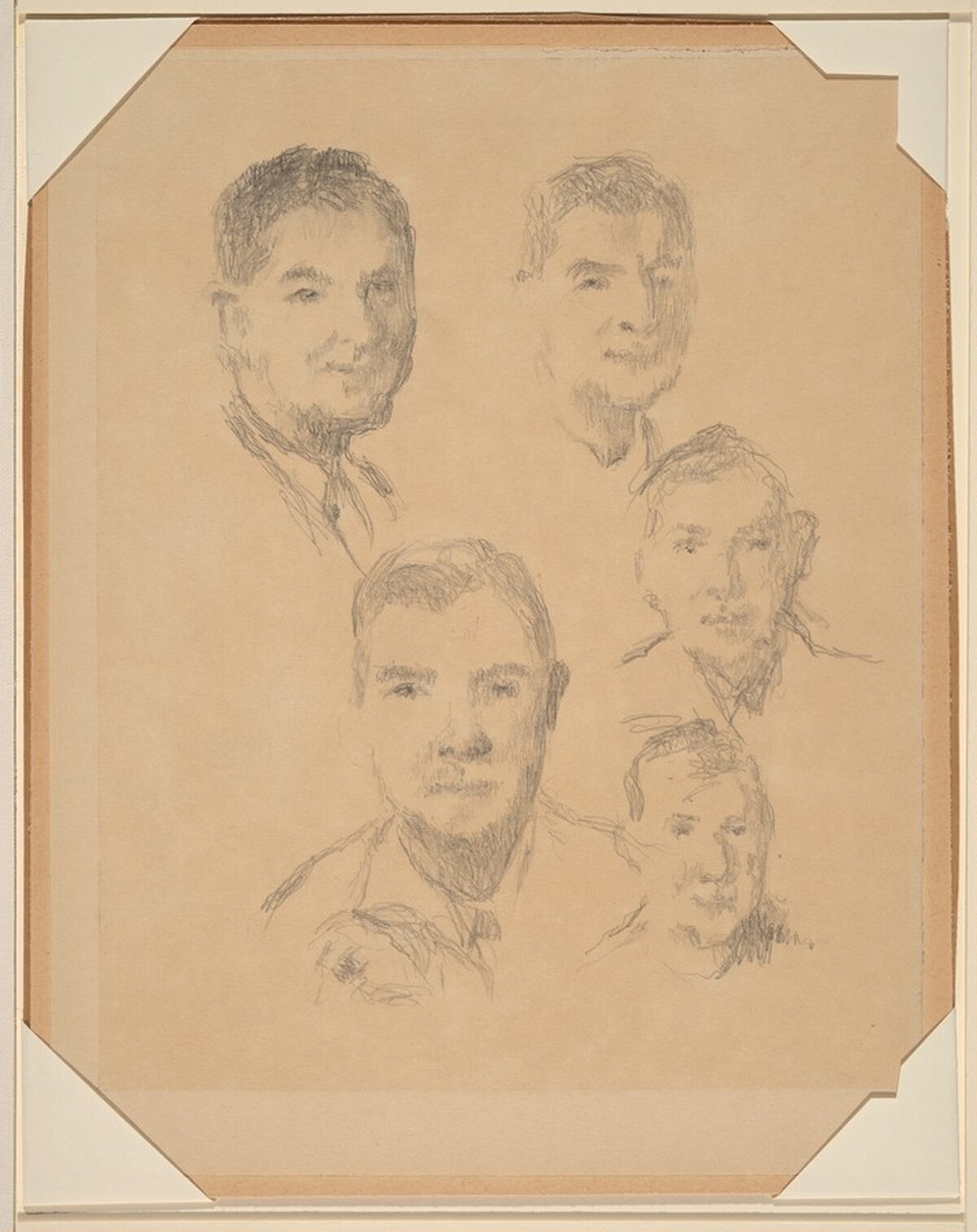Studies of William B. O'Neal by Lilian Westcott Hale