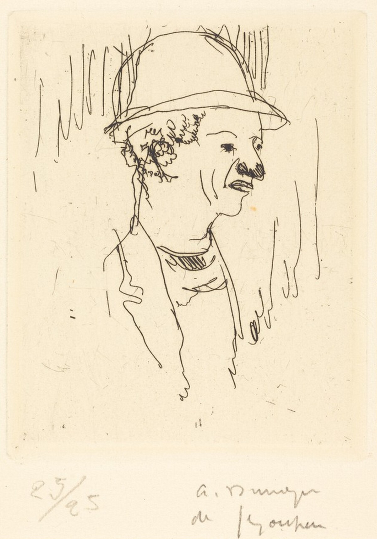 Small Clown (Petit clown) by André Dunoyer de Segonzac