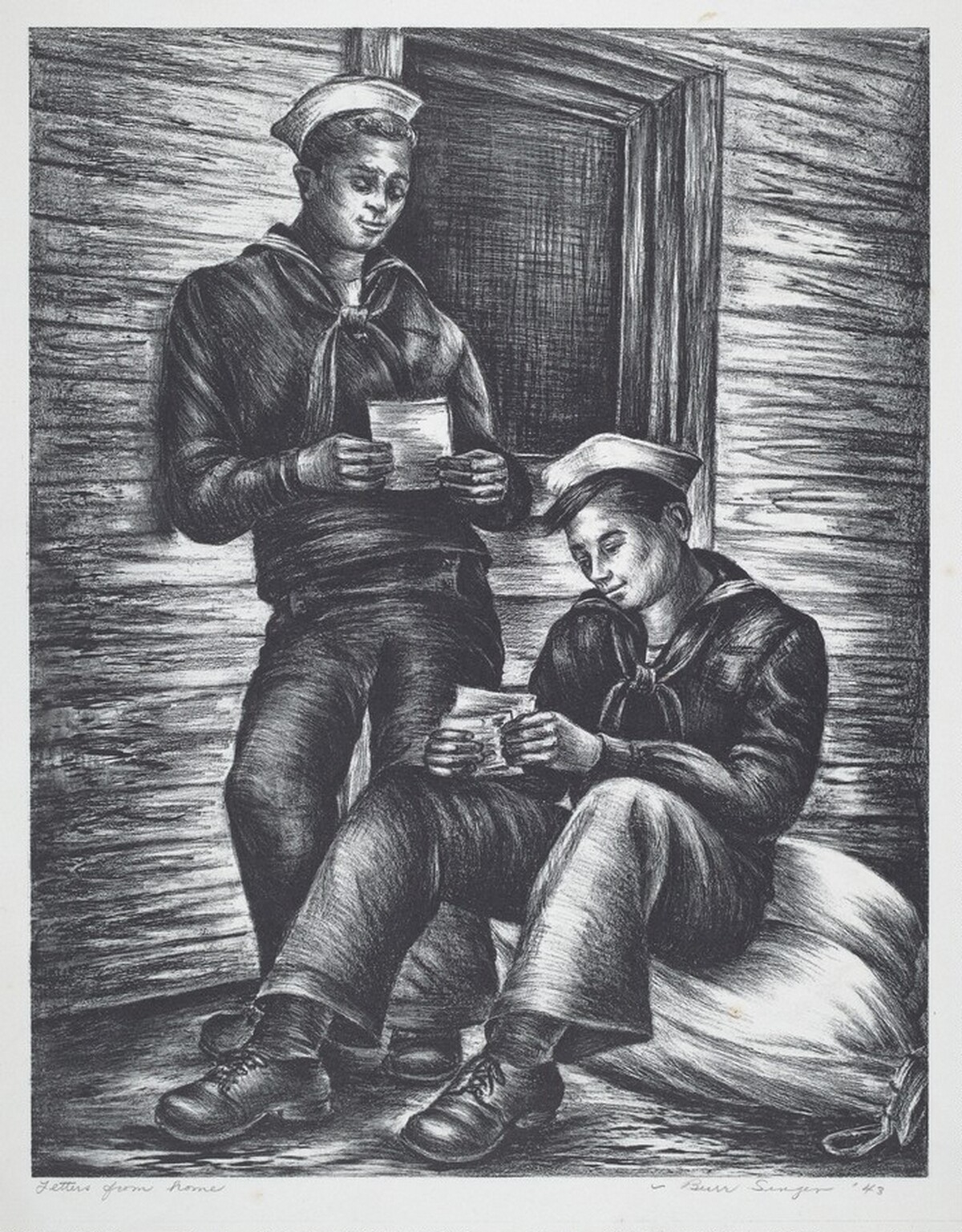 Letters From Home by Burr Lee Singer