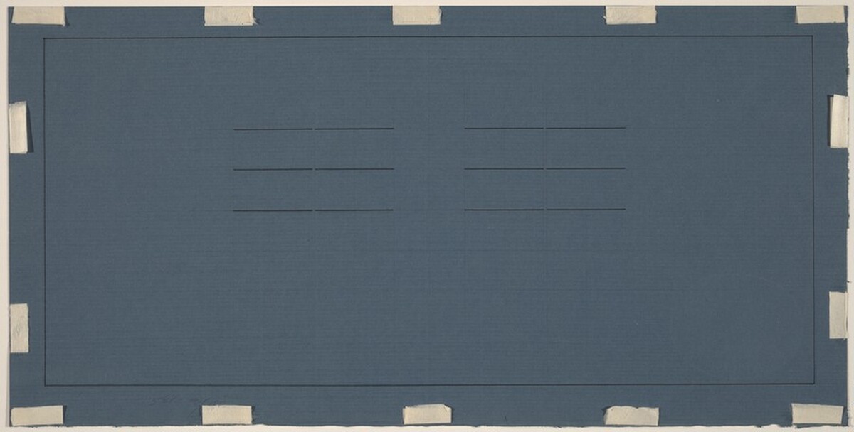 Untitled [verso] by Sol LeWitt