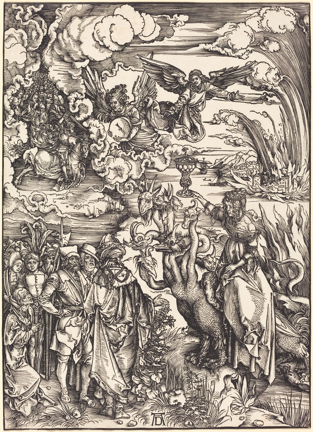The Babylonian Whore by Albrecht Dürer
