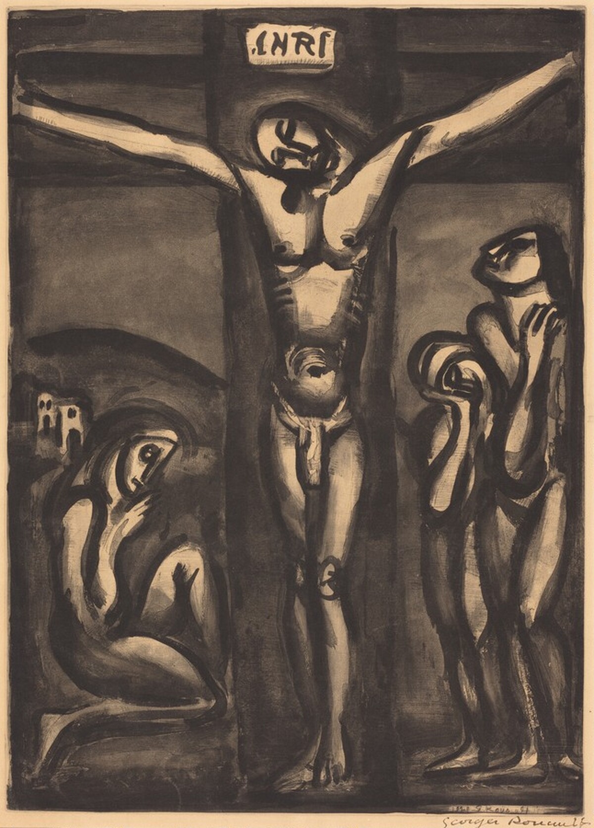 "Aimez-vous les uns les autres" by Georges Rouault