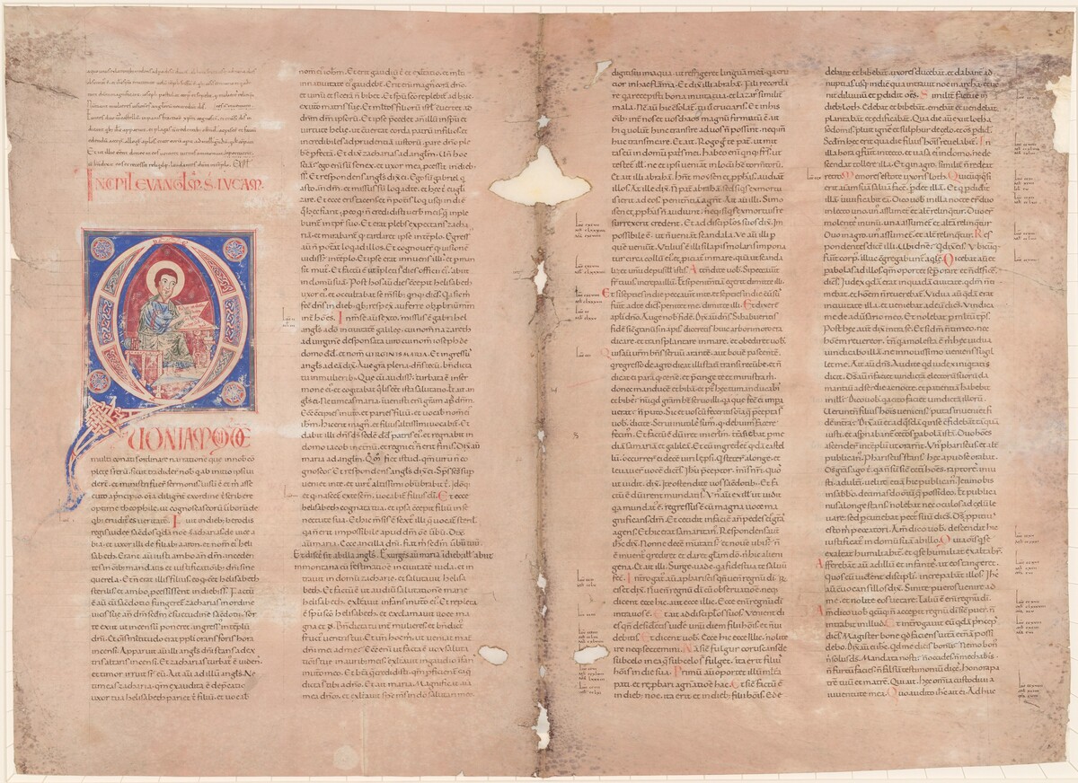 Saint Luke by Italian 12th Century