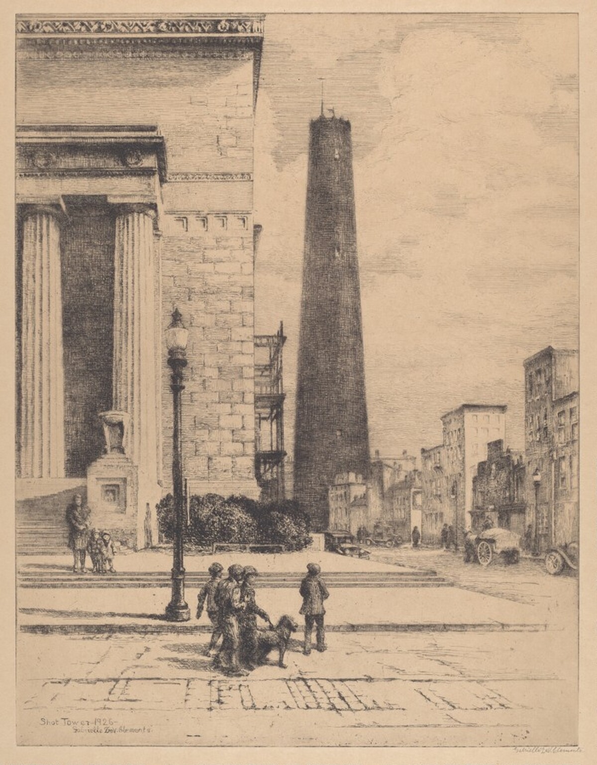 The Shot Tower by Gabrielle De Veaux Clements