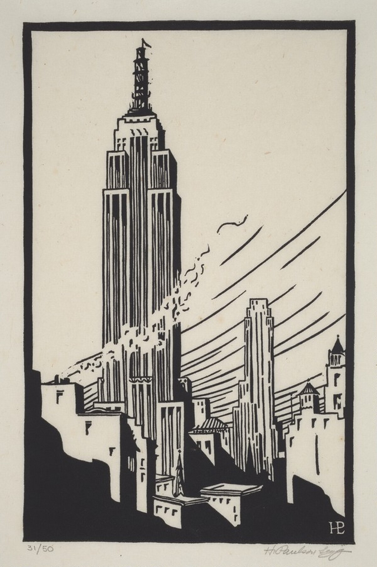 Untitled (City by Day) by H. Paulson Legg