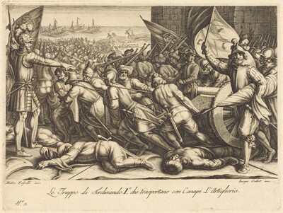 The Re-embarkation of the Troops