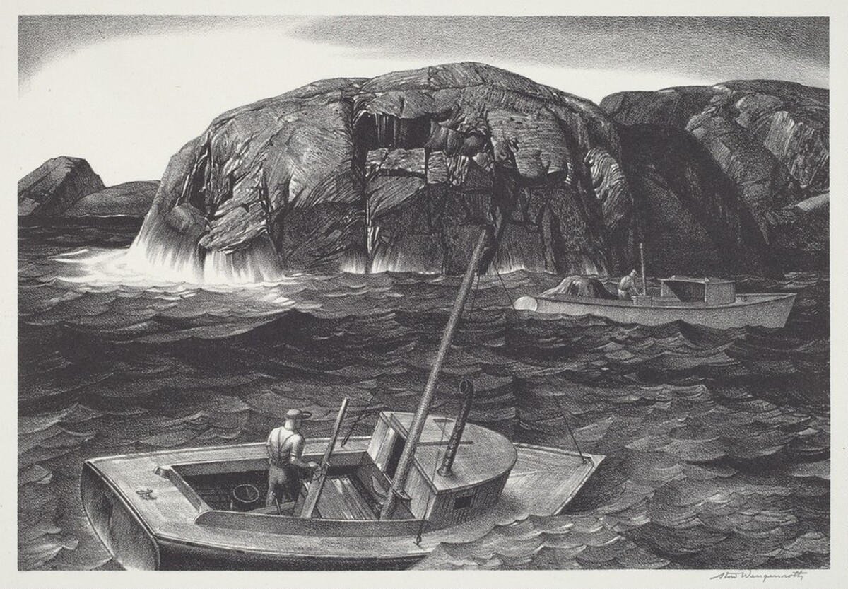 Maine Lobsterman by Stow Wengenroth